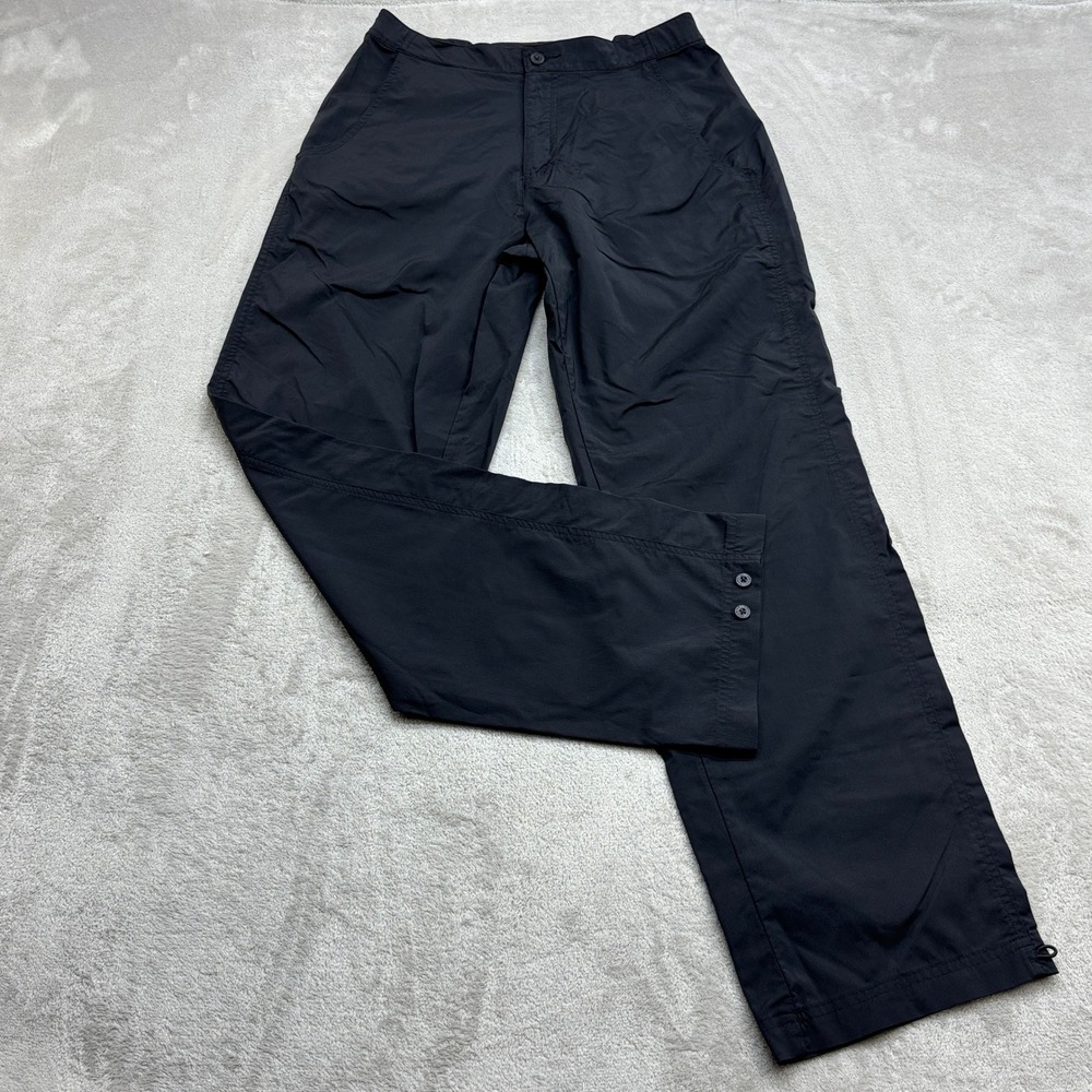 Royal Robbins Hiking Pant Women 6 Black Nylon Spandex Technical Outdoor Gorpcore